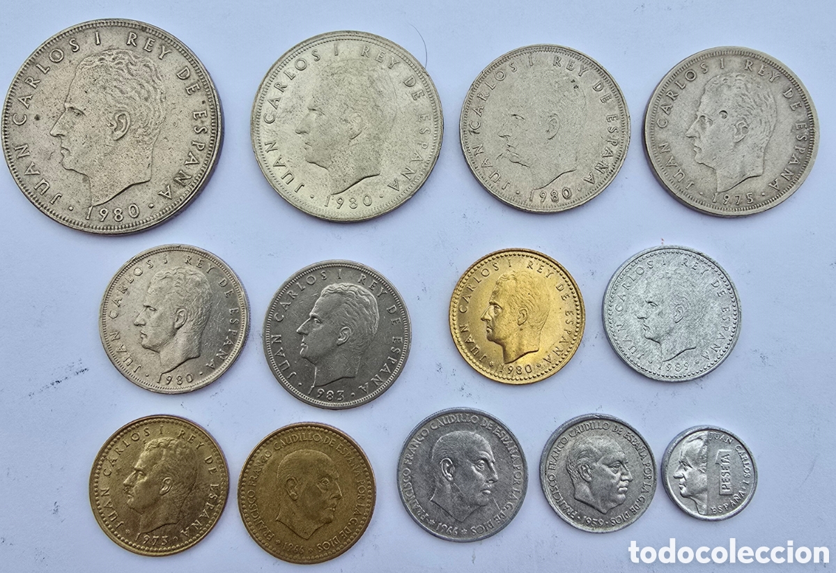 Monedas Franco: Monedas Del Mundial espa&ntilde;olas - Foto 1