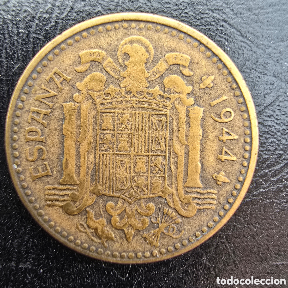 Monedas Franco: Moneda del a&ntilde;o 1944 espa&ntilde;ola - Foto 2