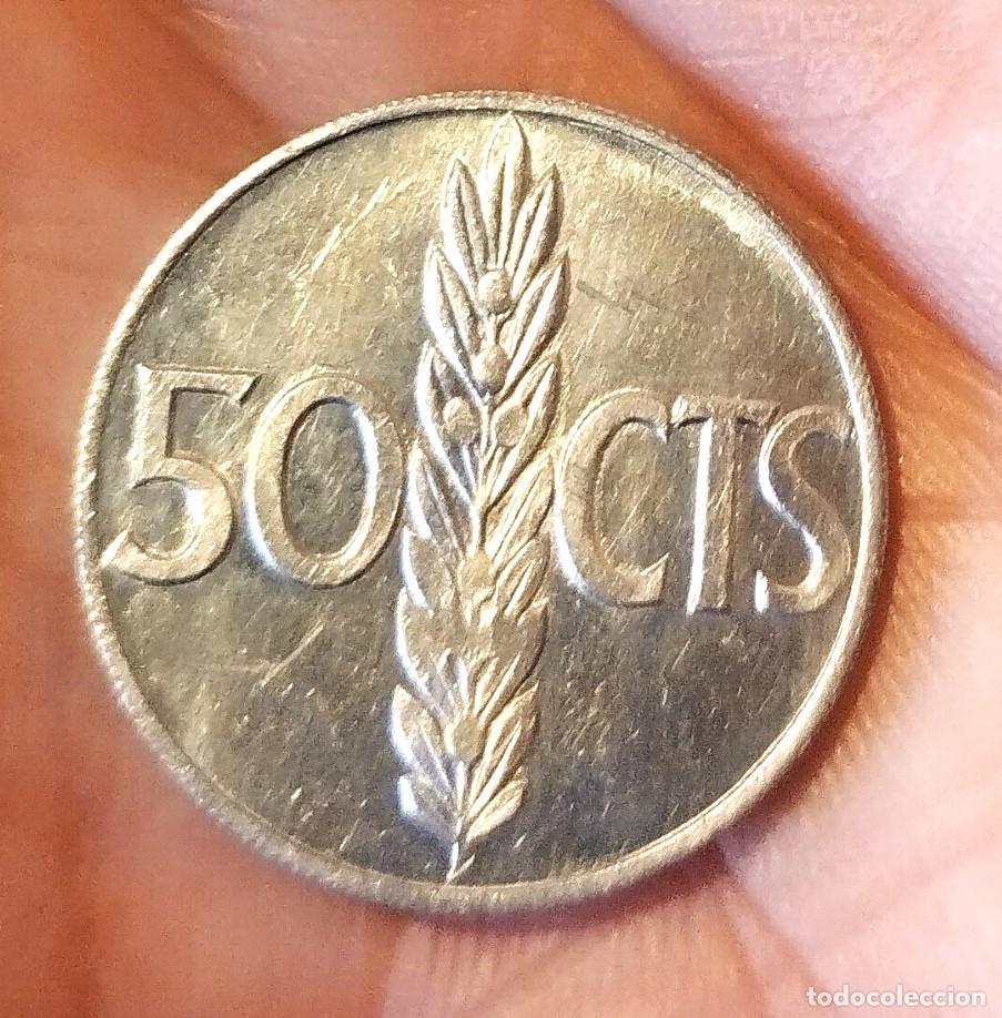 Monedas Franco: MONEDA DE 50 C&Eacute;NTIMOS FRANCO 1966 MBC - Foto 2
