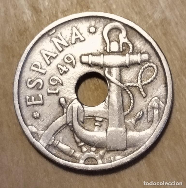 Monedas Franco: MONEDA DE 50 C&Eacute;NTIMOS FRANCO 1949 - Foto 2