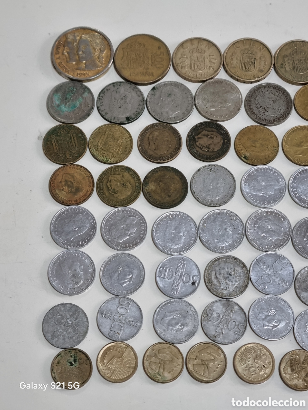 Monedas Franco: LOTE DE MONEDAS DE ESPA&Ntilde;A - Foto 2
