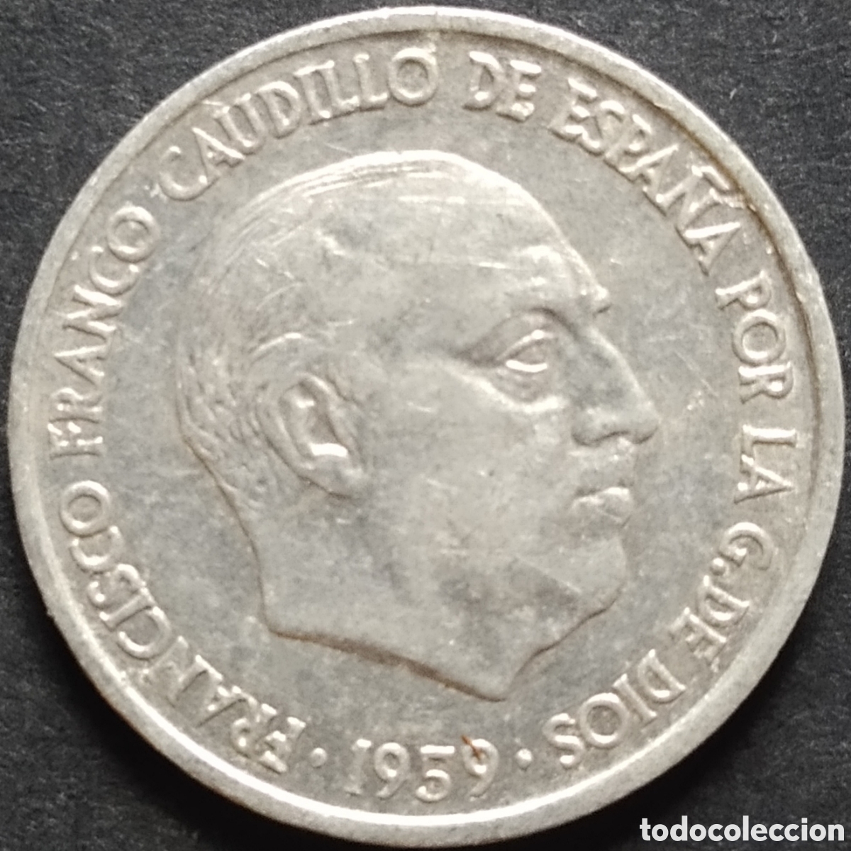 Monedas Franco: MONEDA - ESPA&Ntilde;A 10 C&Eacute;NTIMOS 1959 - Foto 2