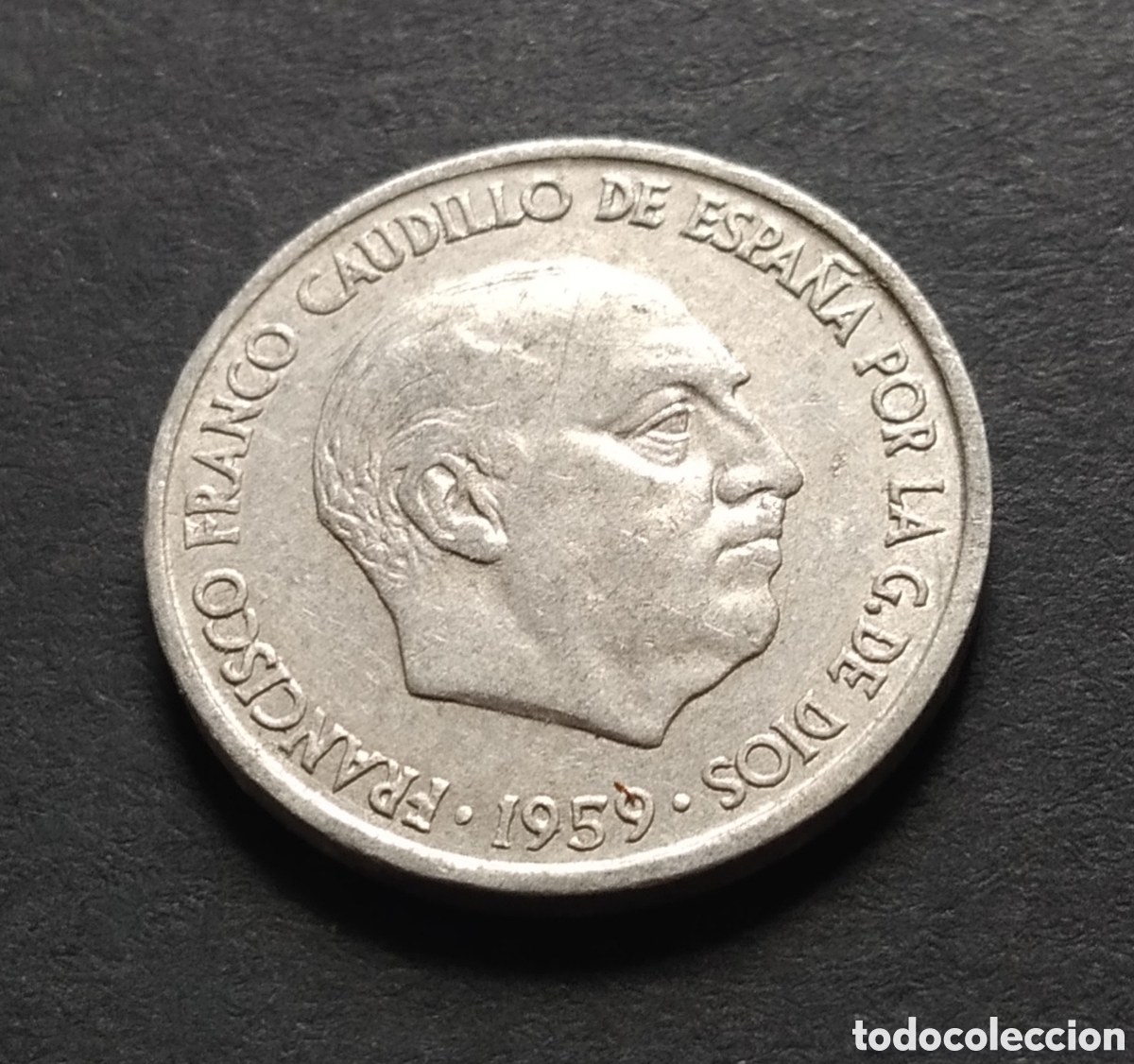 Monedas Franco: MONEDA - ESPA&Ntilde;A 10 C&Eacute;NTIMOS 1959 - Foto 4
