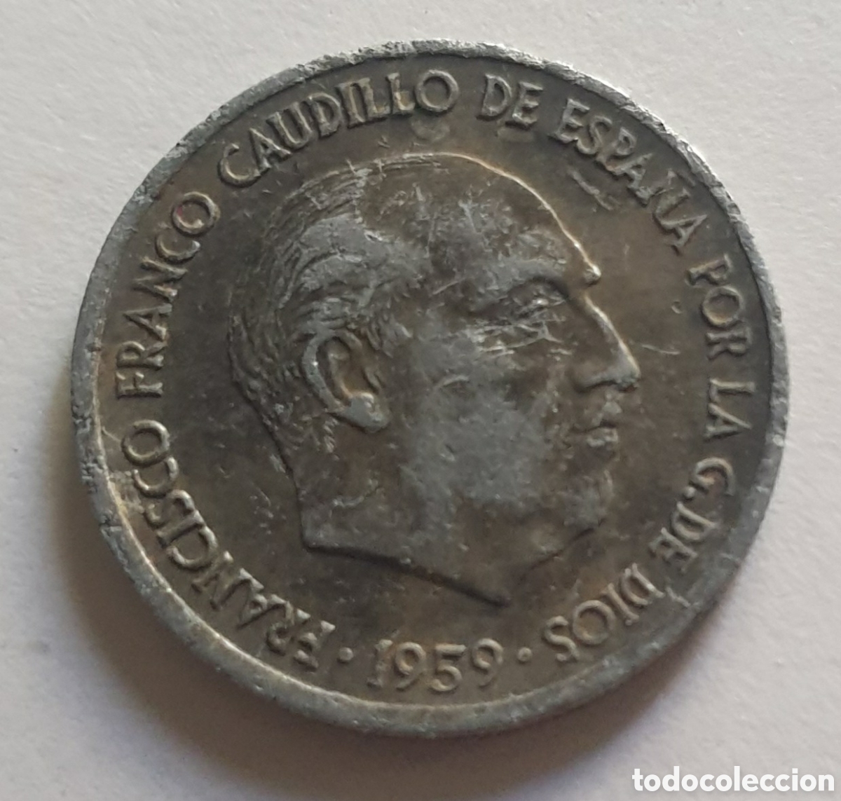 Monedas Franco: Moneda de 10 c&eacute;ntimos de 1959 - Foto 1