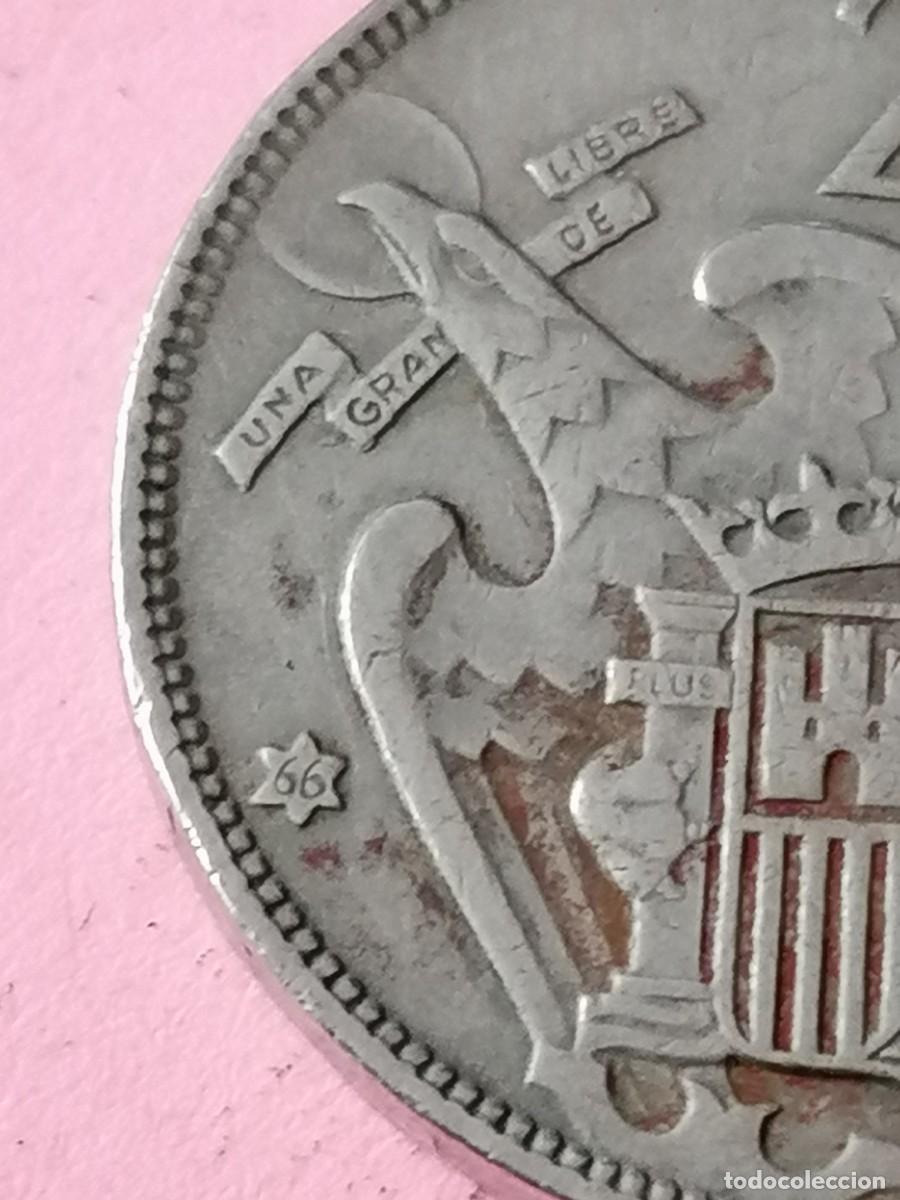 Monedas Franco: Moneda, 25 pesetas, 1957, 66*, BC+ - Foto 3