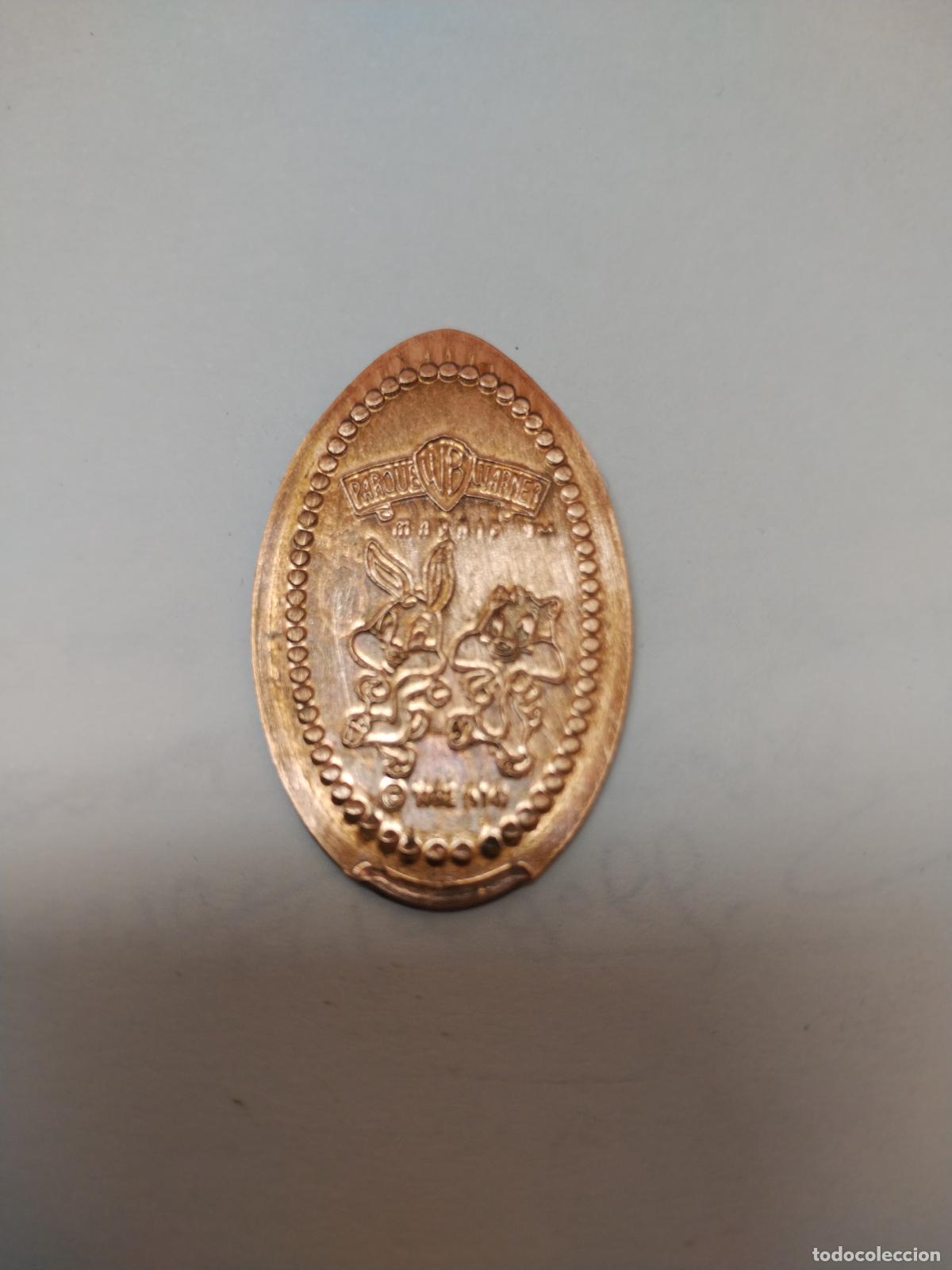 Monedas Franco: MONEDA ELONGADA ( PARQUE WARNER ) MADRID - Foto 1
