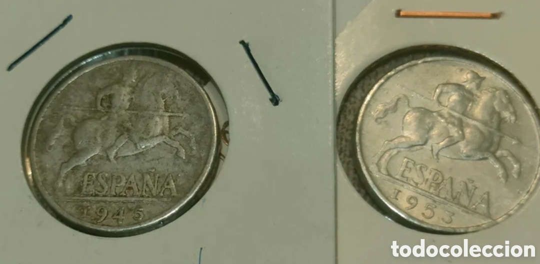Monedas Franco: Lote de 10 c&eacute;ntimos Estado Espa&ntilde;ol - Foto 4
