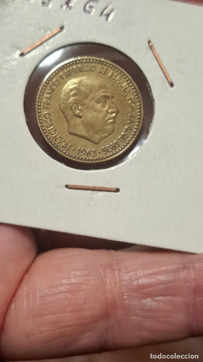 Monedas Franco: MONEDA DE 1 PESETA DE 1963*64 - Foto 1