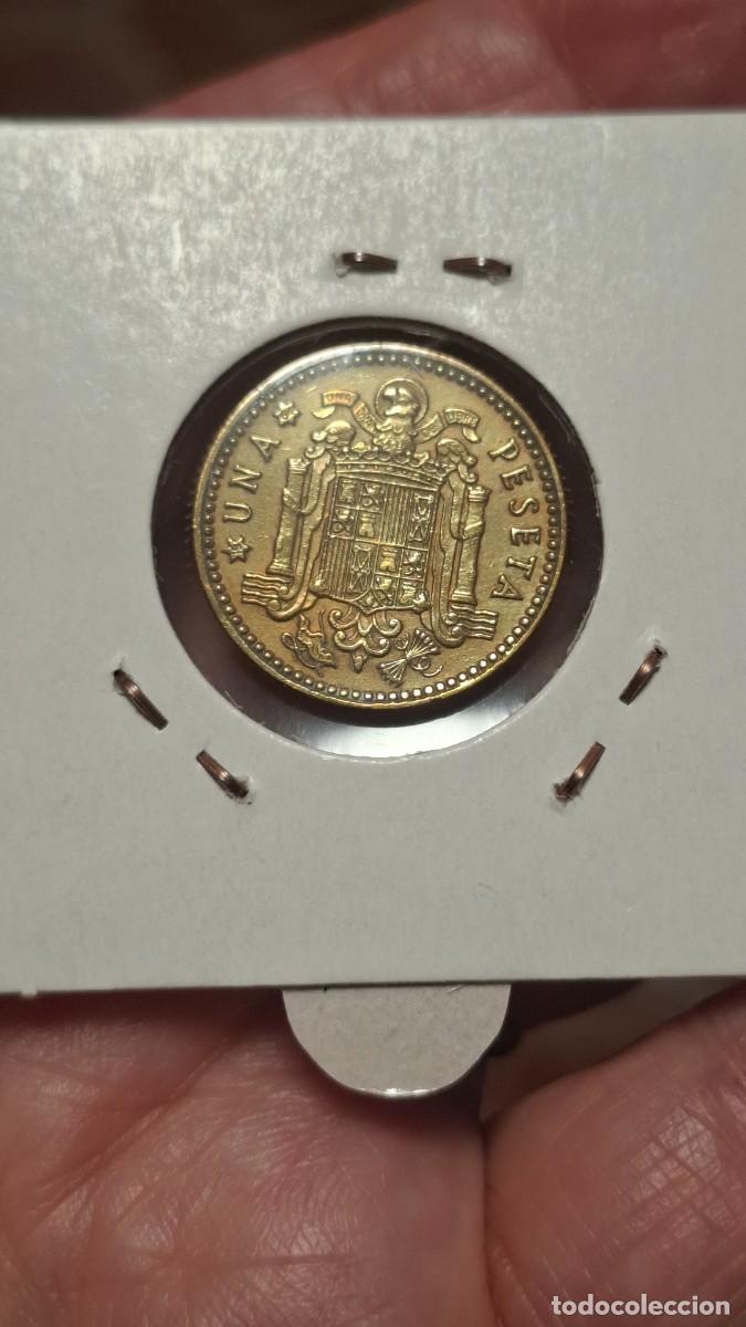 Monedas Franco: MONEDA DE 1 PESETA DE 1963*64 - Foto 2