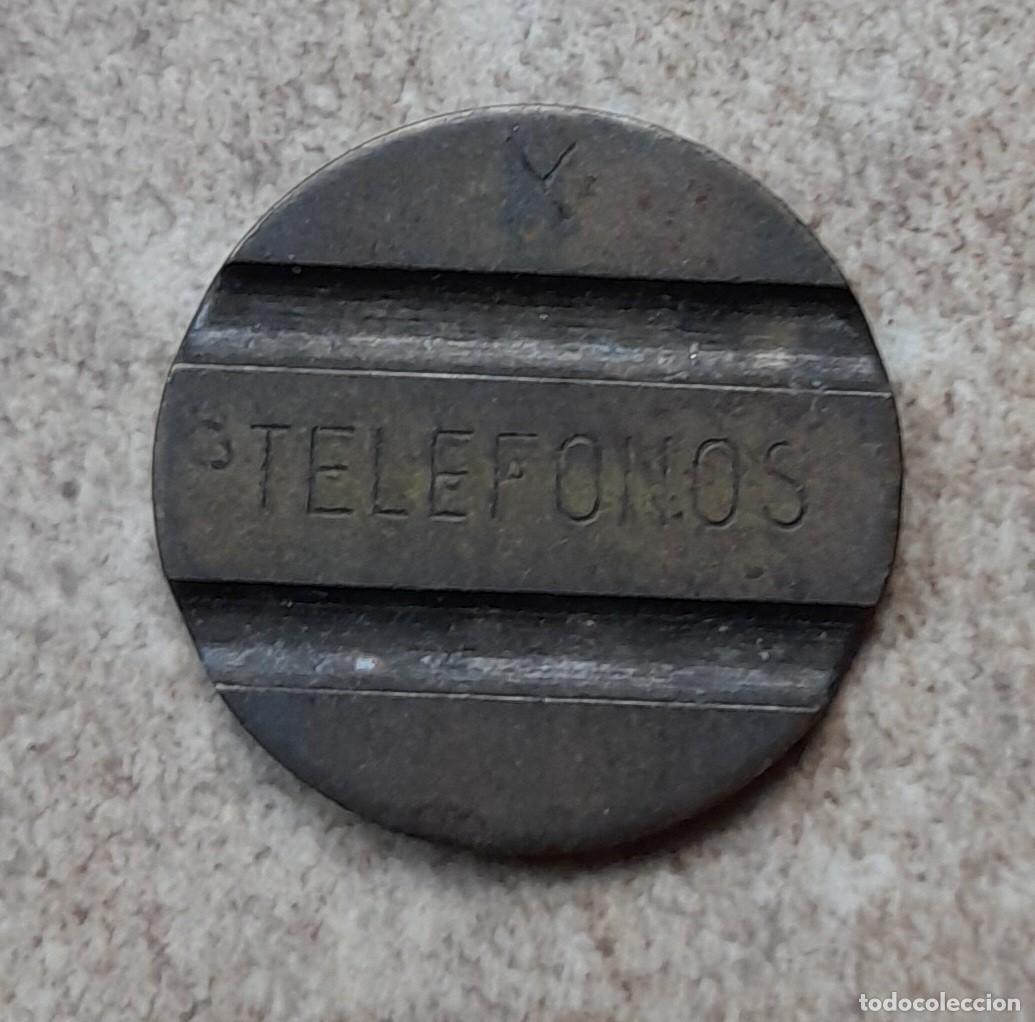 Monedas Franco: FICHA DE TEL&Eacute;FONOS. ESTADO ESPA&Ntilde;OL. - Foto 1