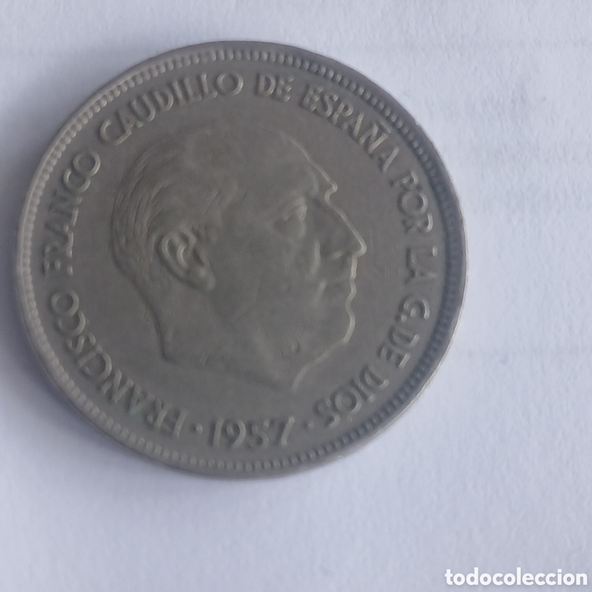 Monedas Franco: Moneda 25 pesetas 1957 - Foto 1