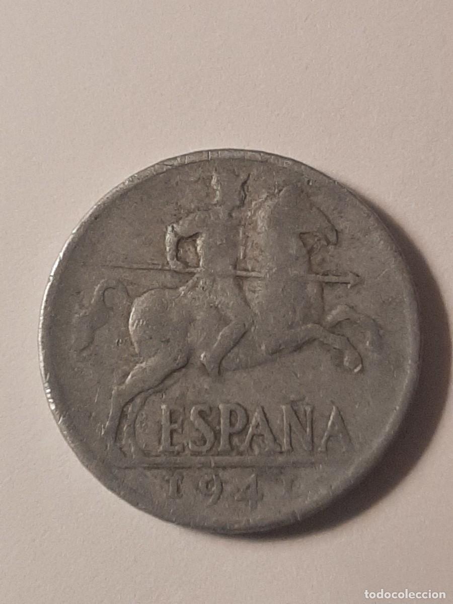 Monedas Franco: Moneda de 10 c&eacute;ntimos. Madrid 1941. - Foto 1