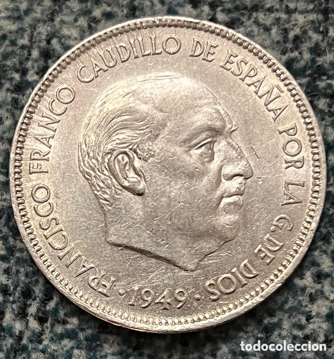 Monedas Franco: Monedas espa&ntilde;olas (3) de Franco (E 49,49 y 50) - Foto 3