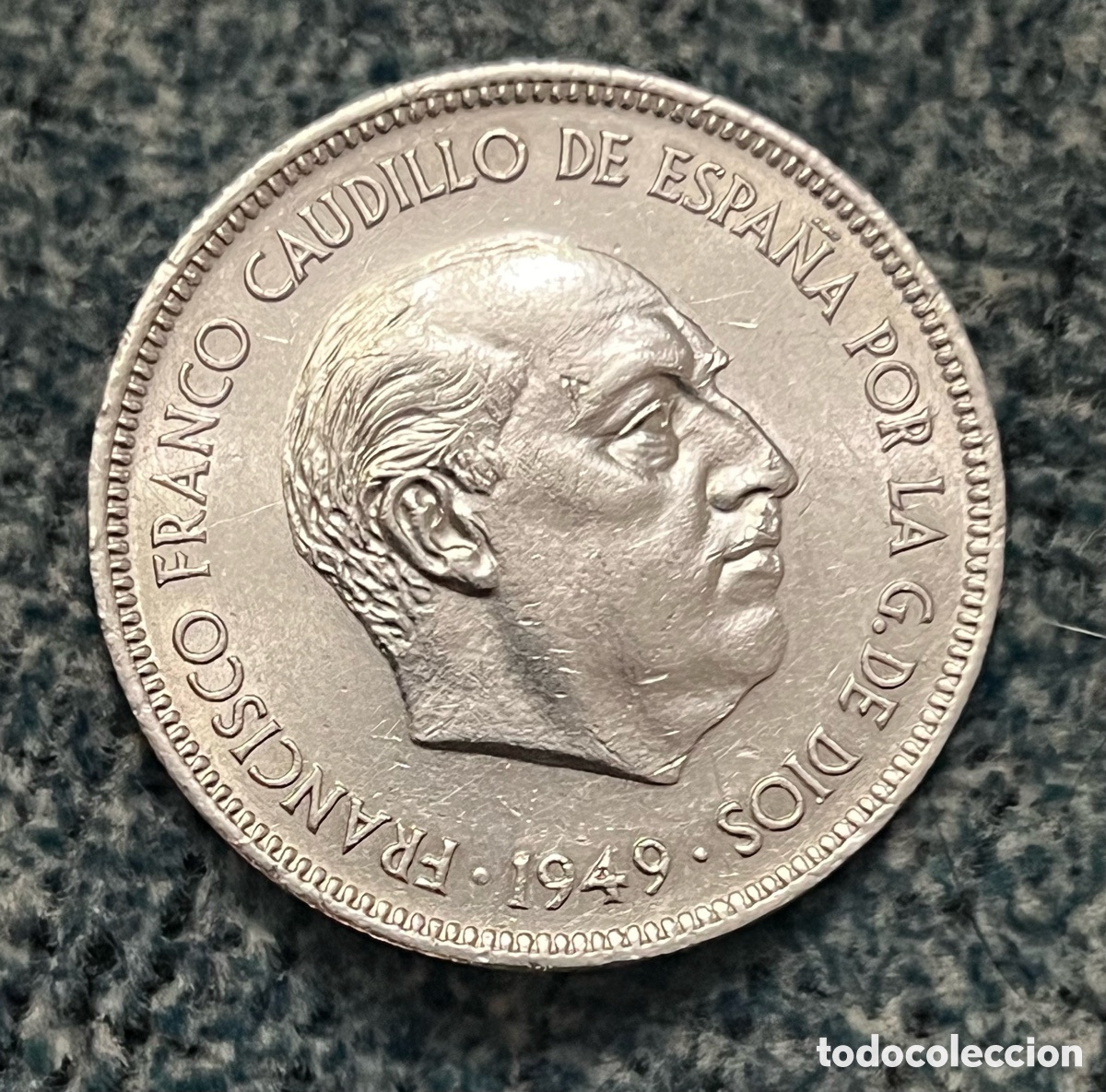 Monedas Franco: Monedas espa&ntilde;olas (3) de Franco (E 49,49 y 50) - Foto 1
