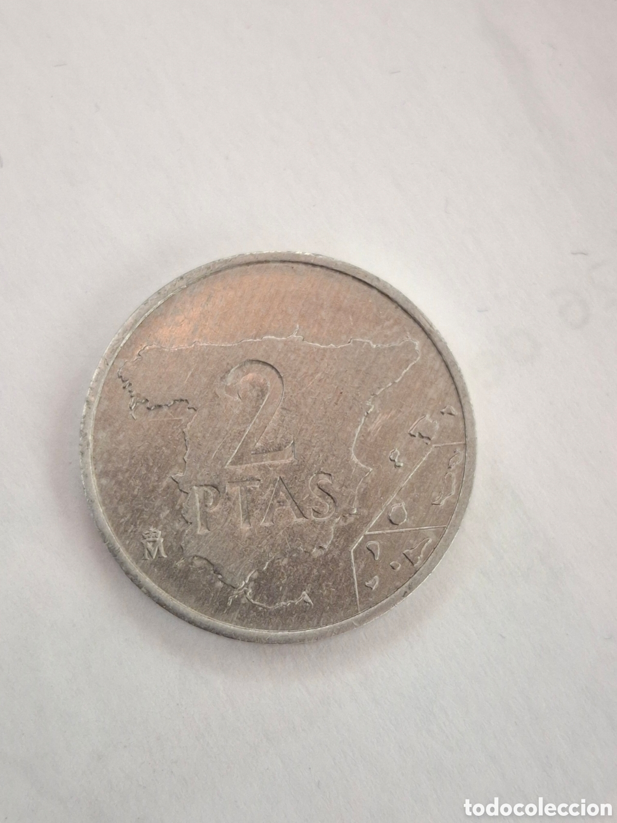 Monedas Franco: Moneda 2 pesetas 1982 - Foto 2