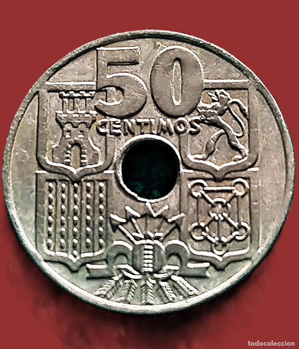 Monedas Franco: 50 c&eacute;ntimos 1949-*62 - Foto 2