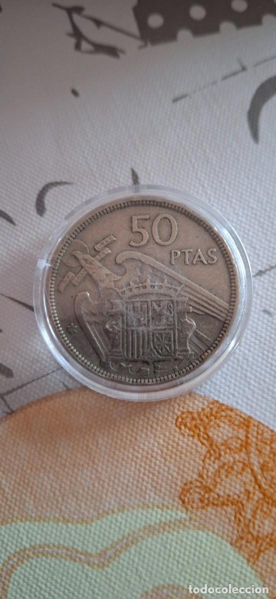 Monedas Franco: Moneda de Franco 1957 56* - Foto 2