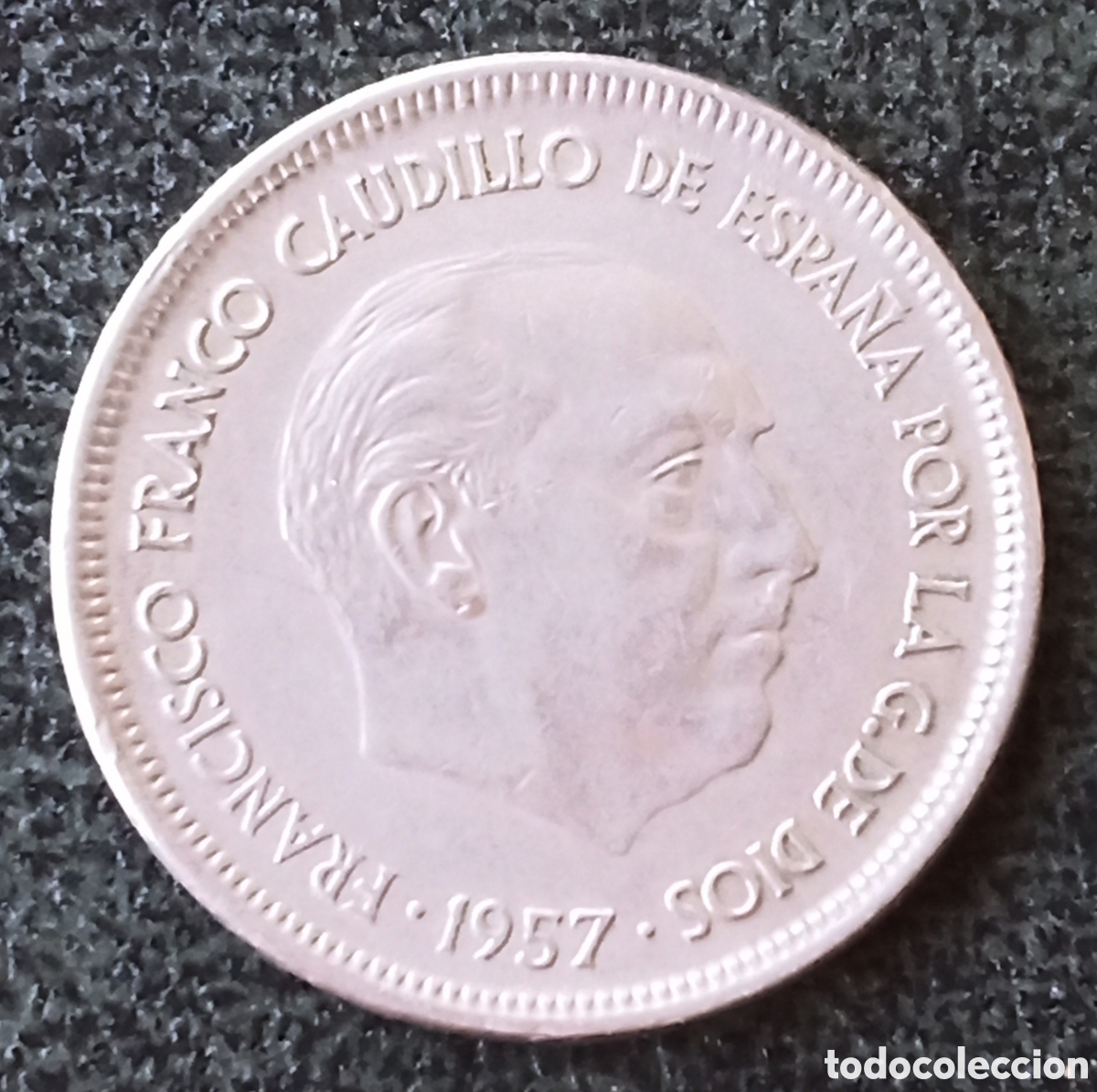 Monedas Franco: 25 Pesetas 1957 - * 71 - BC - Foto 1