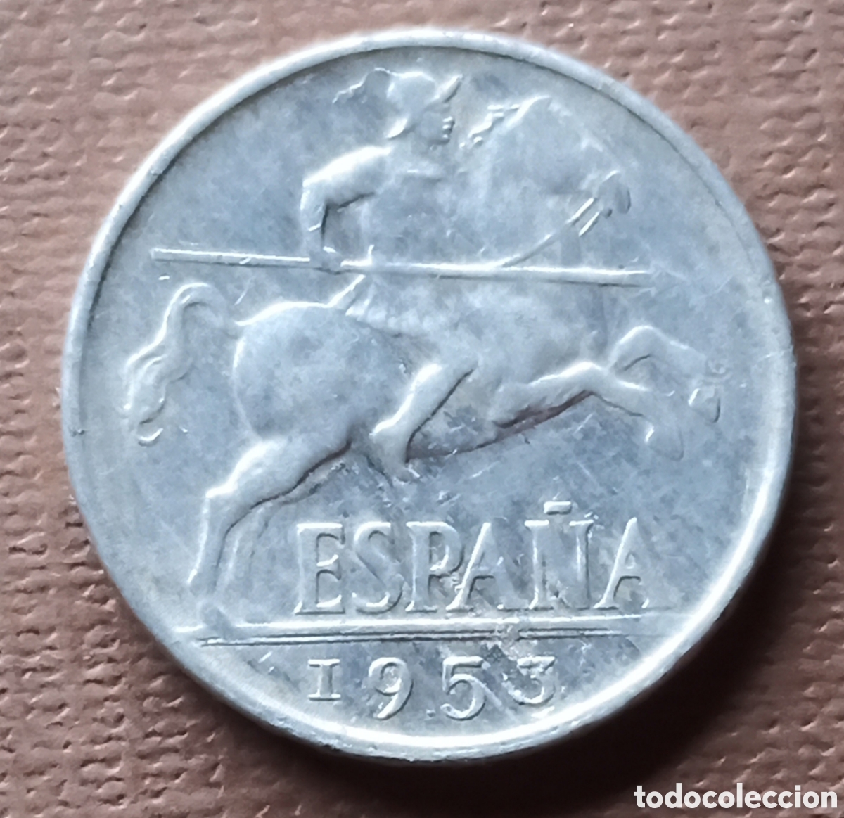 Monedas Franco: 10 C&eacute;ntimos 1953 - Bc - Foto 1