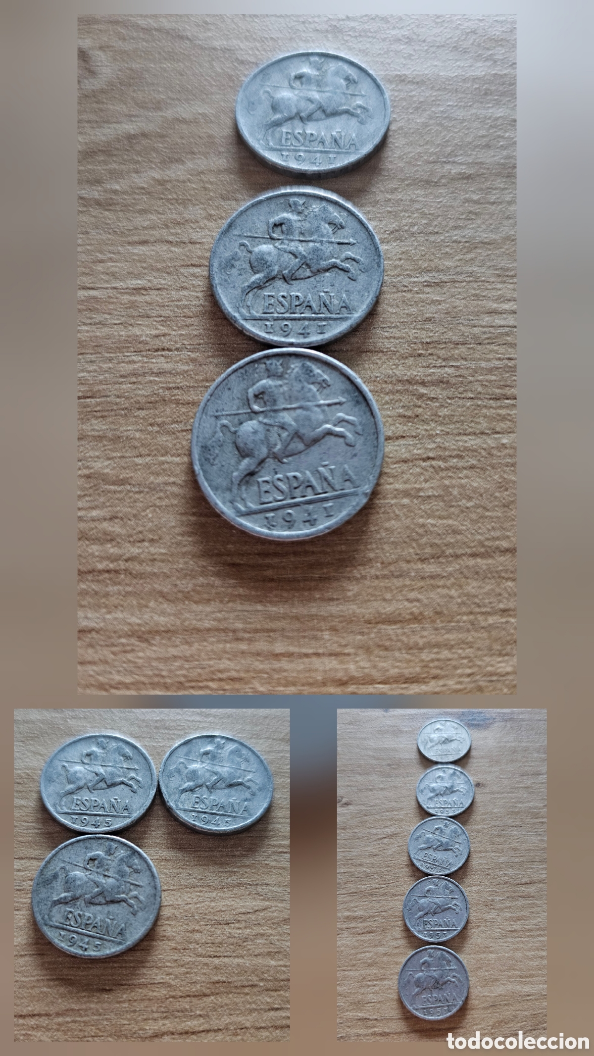 Monedas Franco: 11 Monedas 10 C&eacute;ntimos Estado Espa&ntilde;ol - Foto 1