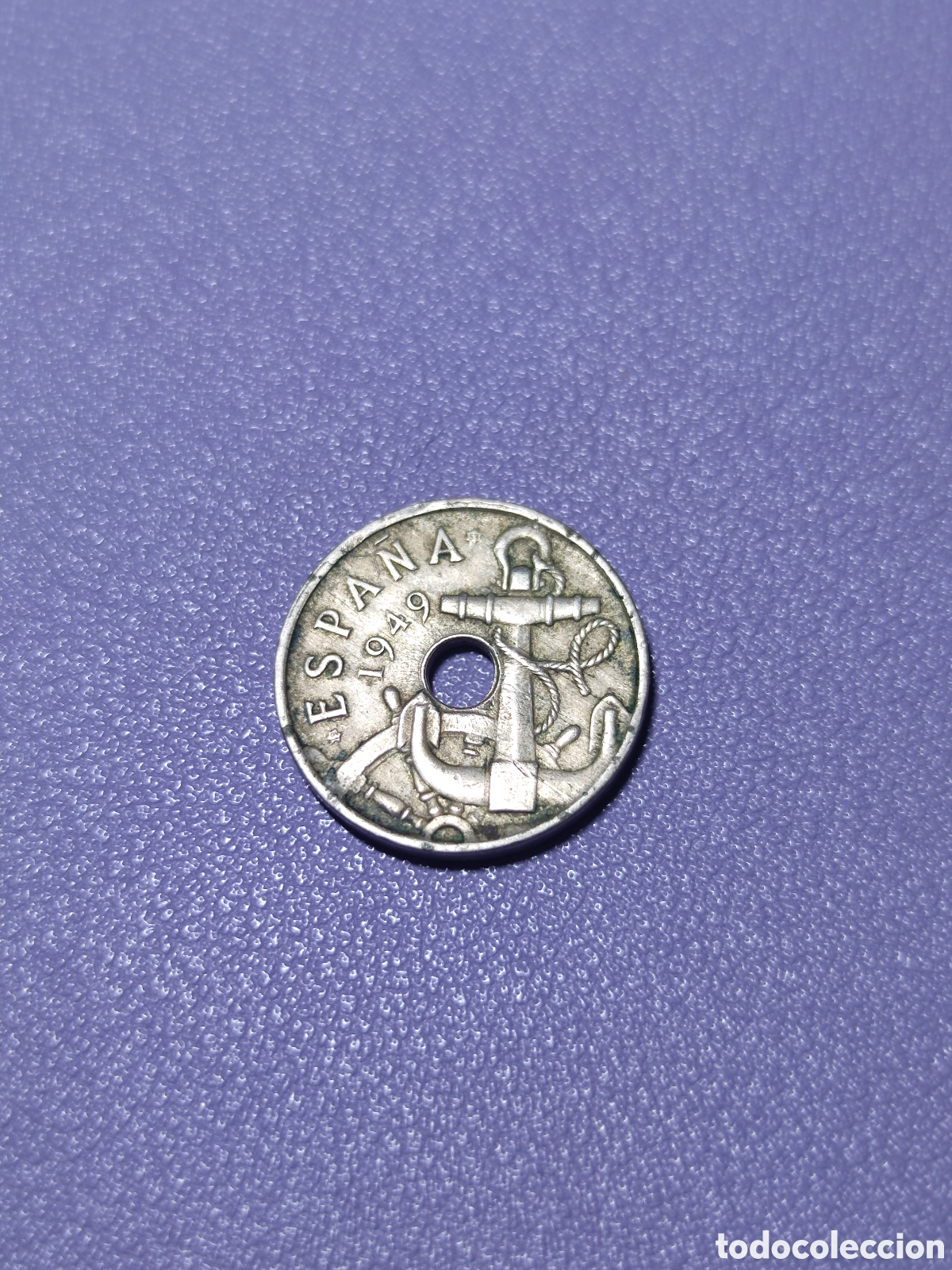 Monedas Franco: Moneda 50 centimos 1949 *18 y 53 - Foto 2
