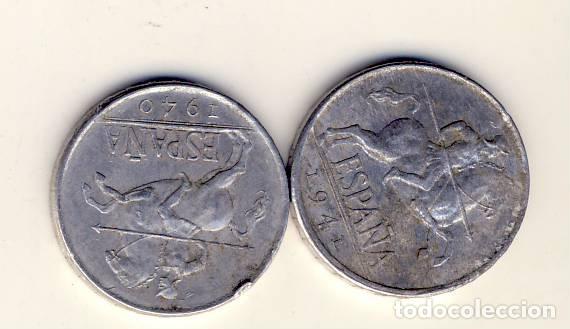 Monedas Franco: DOS MONEDAS DE 5 C&Eacute;NTIMOS, 1940 Y 41.-(15) - Foto 1