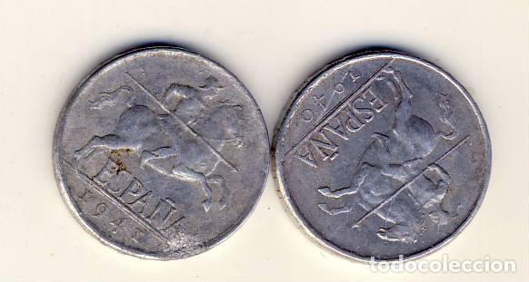 Monedas Franco: DOS MONEDAS DE 5 C&Eacute;NTIMOS, 1940 Y 41.-(17) - Foto 1