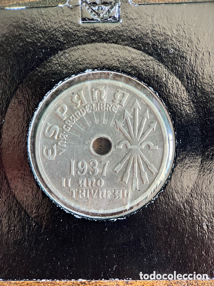Monedas Franco: 25 c&eacute;ntimos 1937 Espa&ntilde;a - Foto 1