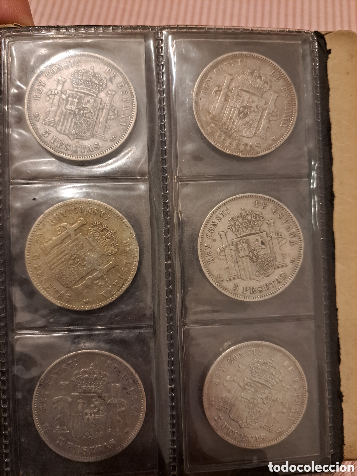Monedas Franco: 36 monedas 5 ptas 1870 en adelante. - Foto 3
