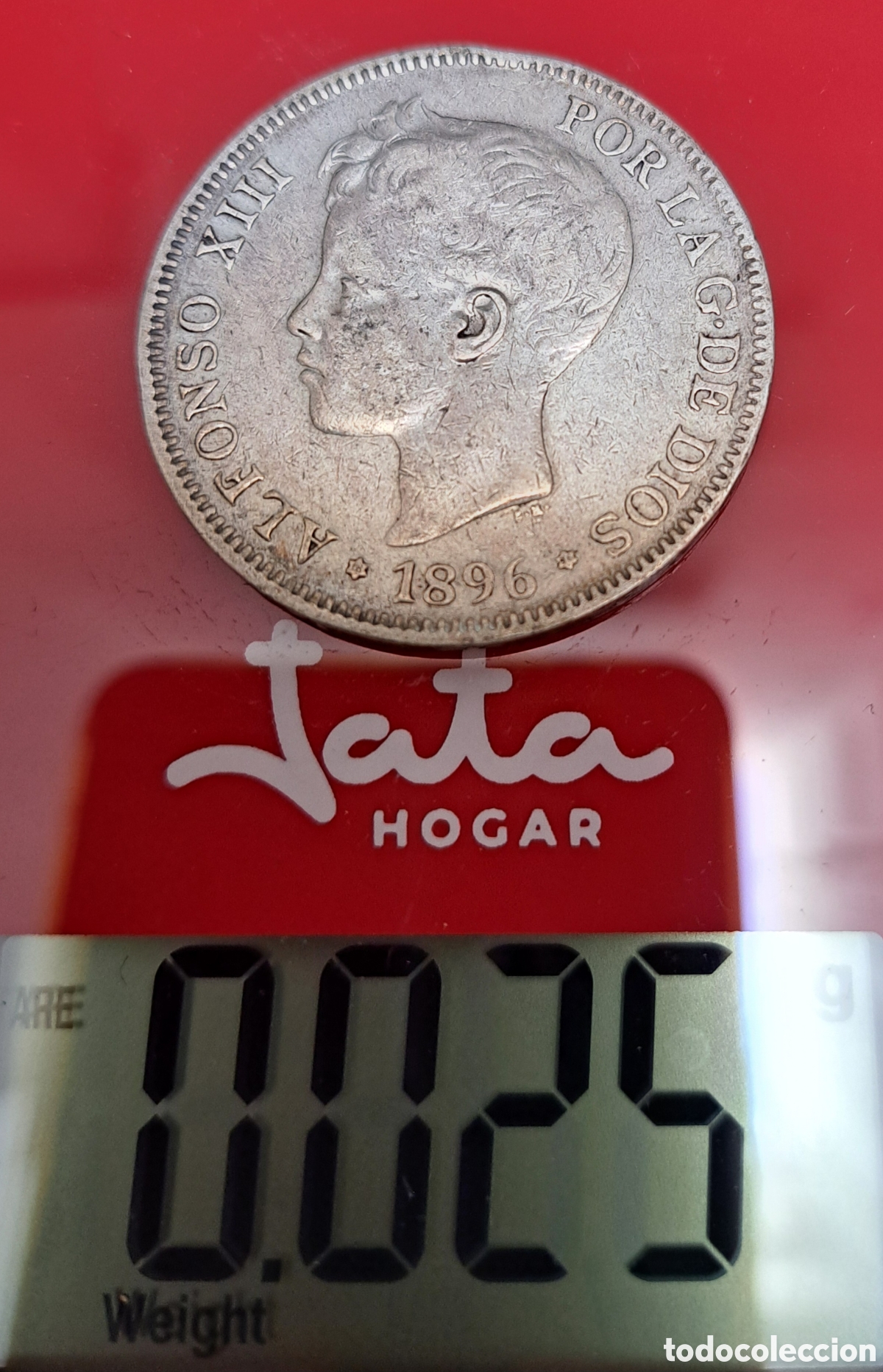 Monedas Franco: 36 monedas 5 ptas 1870 en adelante. - Foto 7