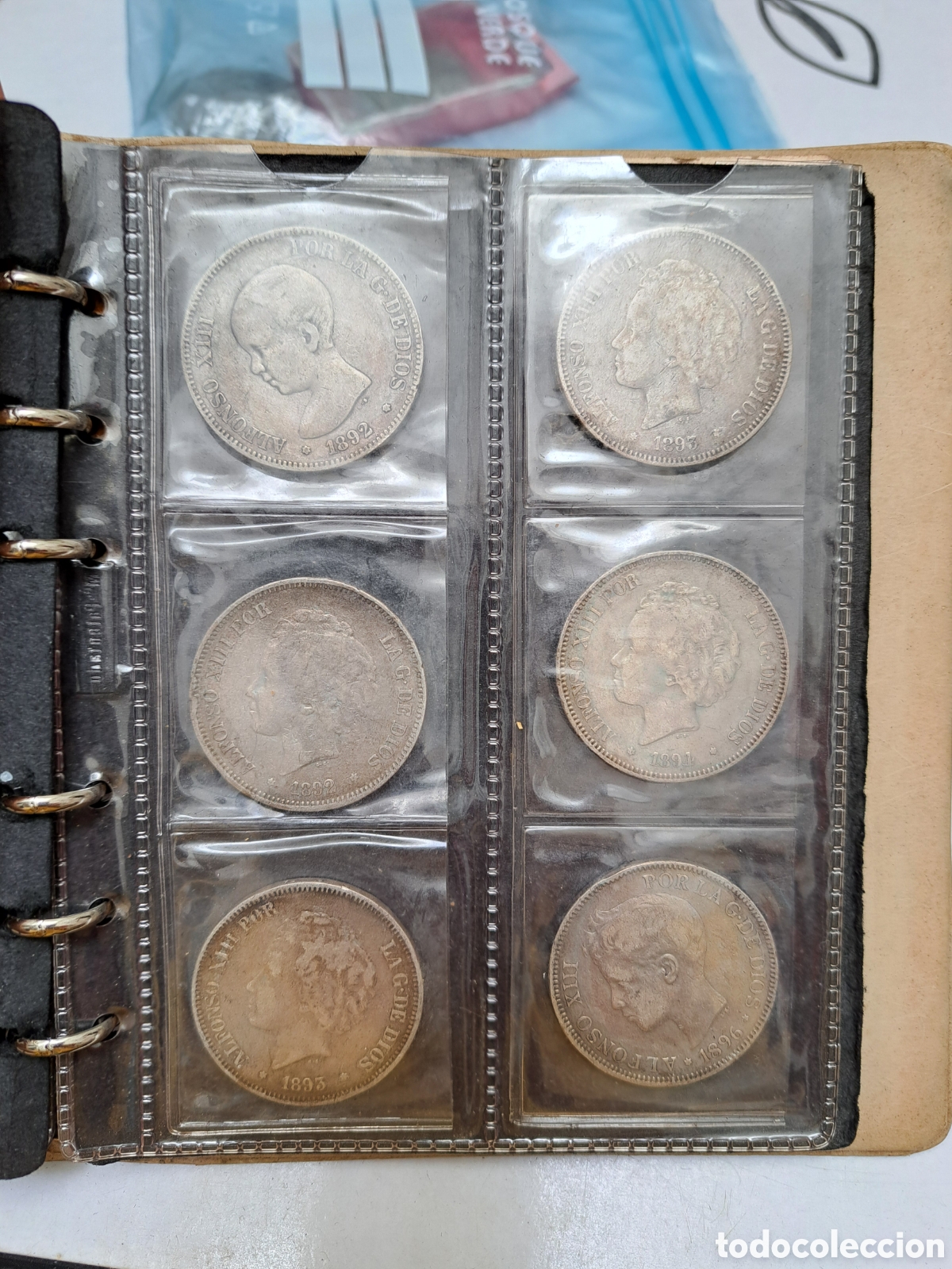 Monedas Franco: 36 monedas 5 ptas 1870 en adelante. - Foto 9