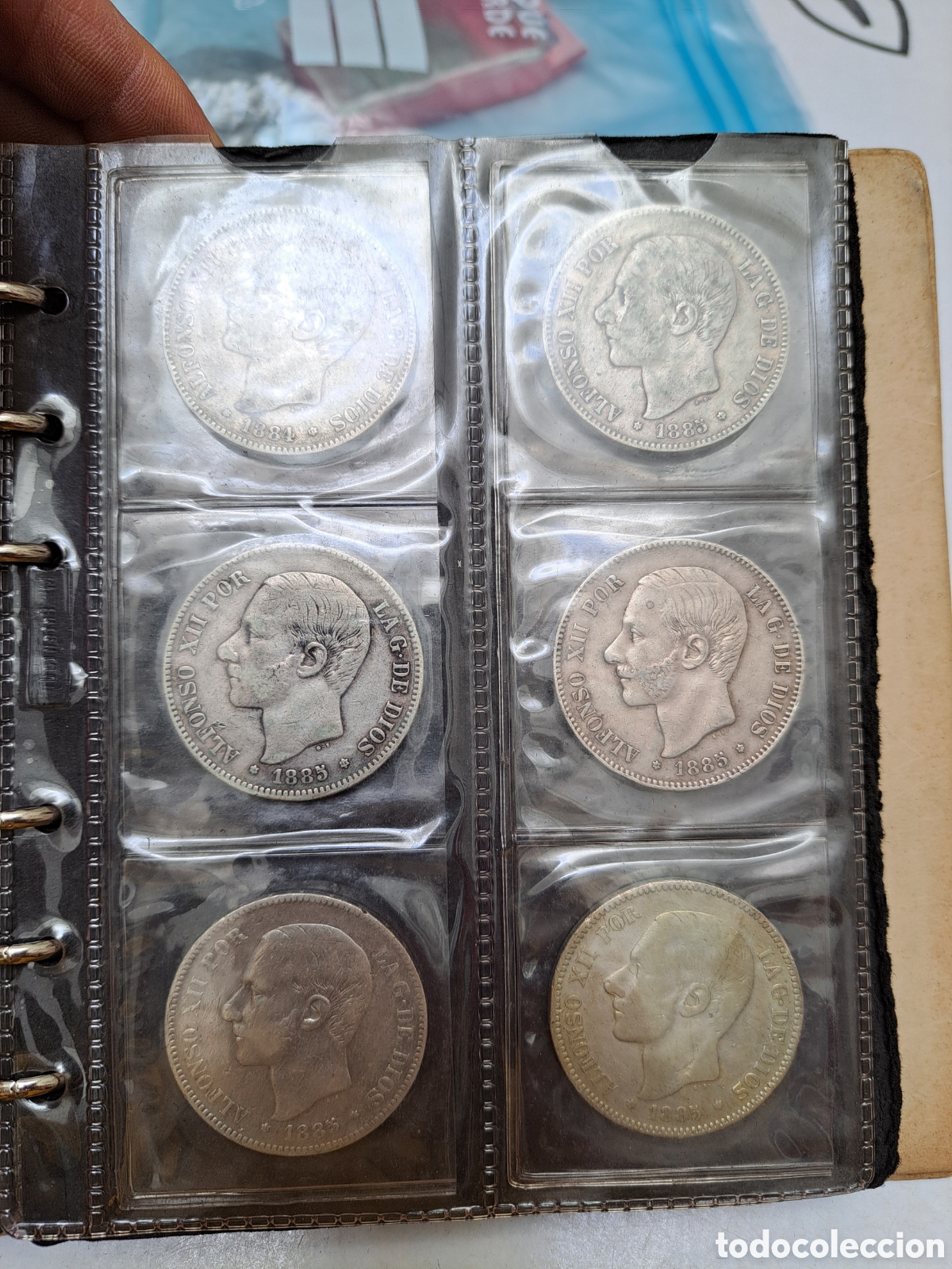 Monedas Franco: 36 monedas 5 ptas 1870 en adelante. - Foto 11