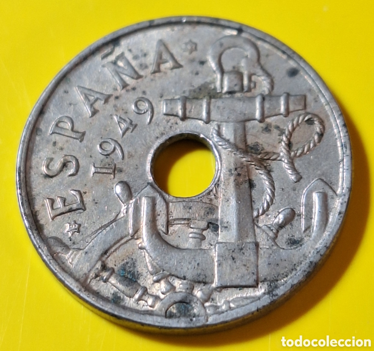 Monedas Franco: ESPA&Ntilde;A - 50 CENTIMOS 1949 * 53 - Foto 1