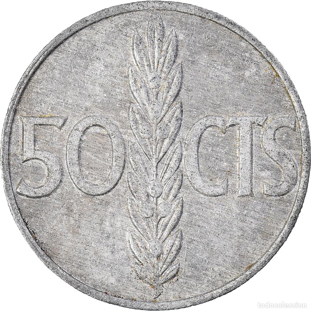 Monedas Franco: [#1009411] Moneda, Espa&ntilde;a, 50 Centimos, Undated (1966) - Foto 2