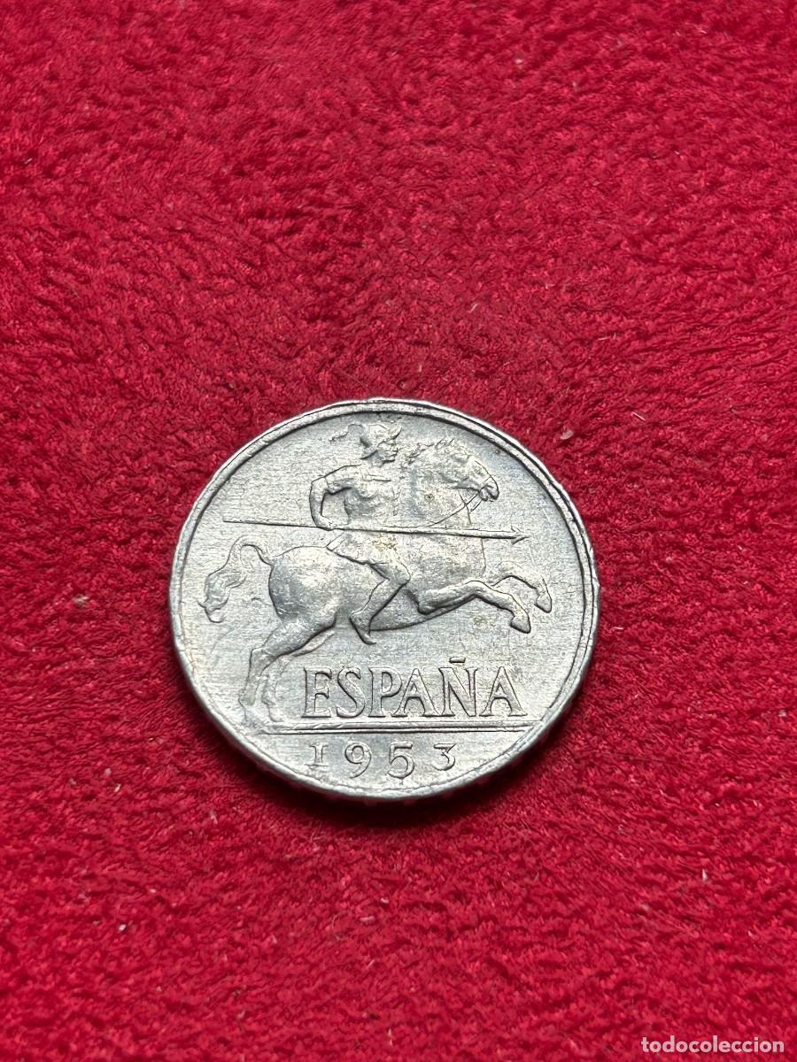 Monedas Franco: FRANCO, MONEDA DE 10 CENTIMOS DE 1953 SIN CIRCULAR - Foto 2