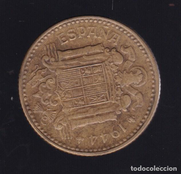 Monedas Franco: FC8-Moneda 1 Pta 1944 .EBC - Foto 2