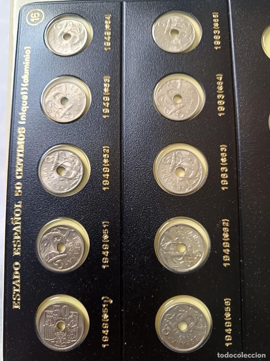 Monedas Franco: 50 c&eacute;ntimos 1949 1963 completo sin circular - Foto 1