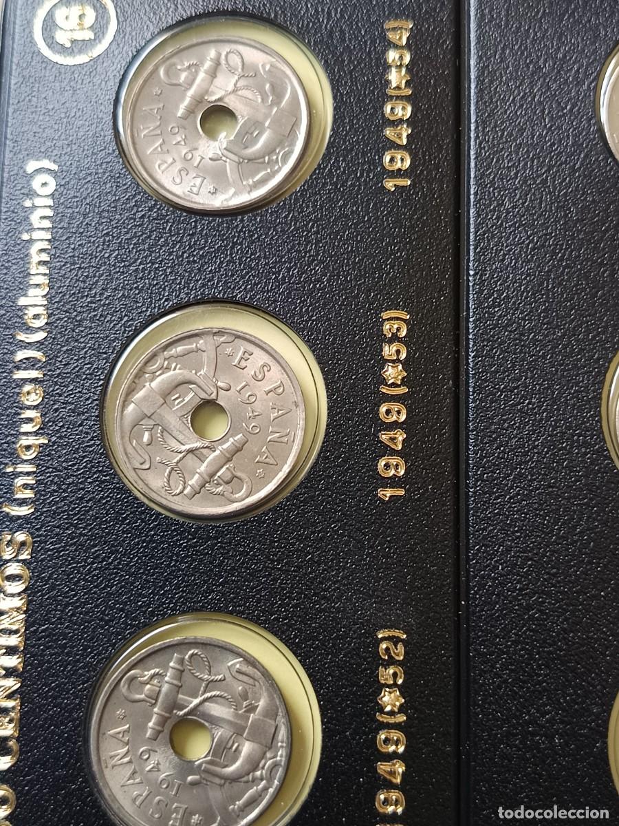 Monedas Franco: 50 c&eacute;ntimos 1949 1963 completo sin circular - Foto 3