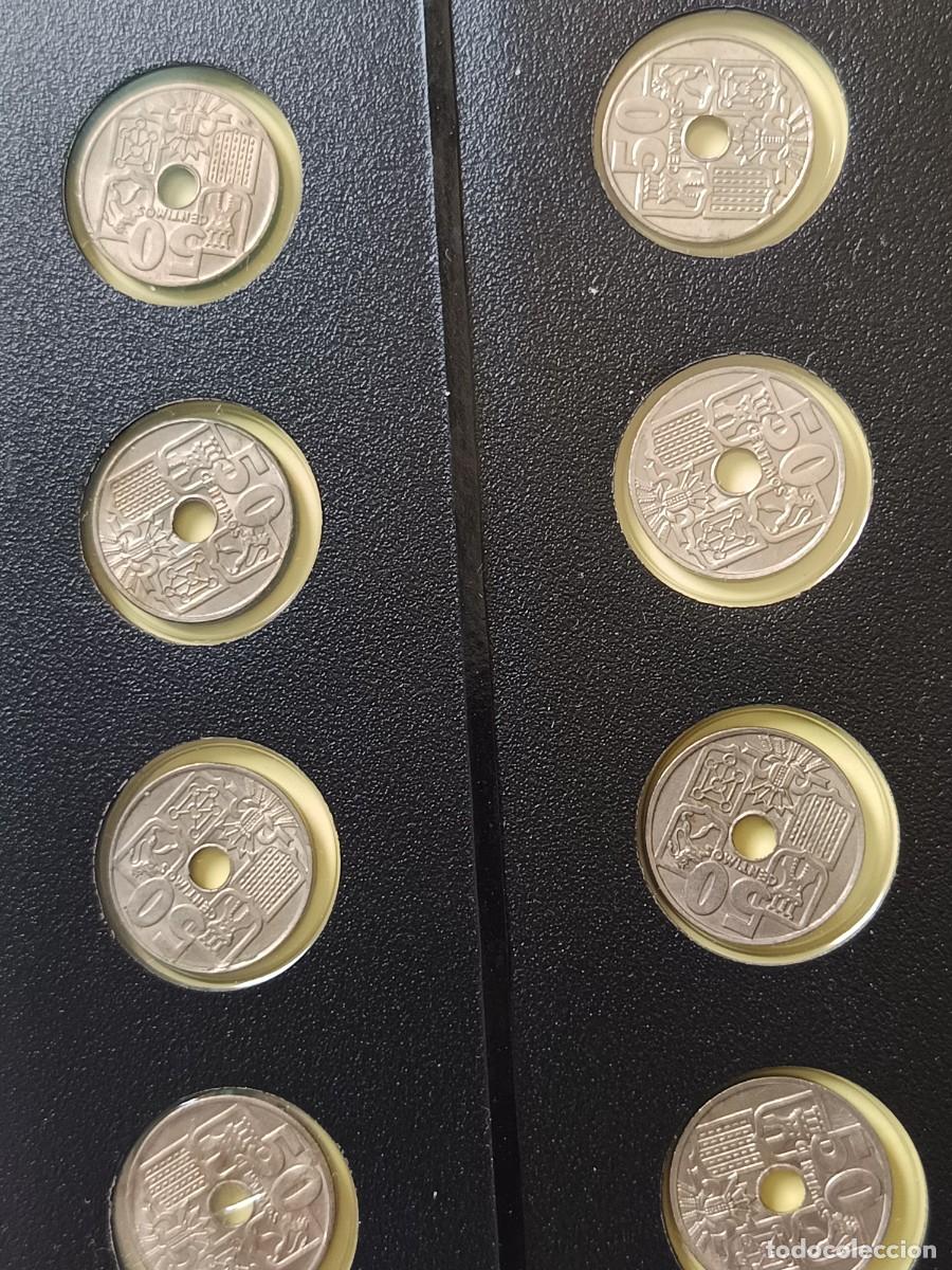 Monedas Franco: 50 c&eacute;ntimos 1949 1963 completo sin circular - Foto 7