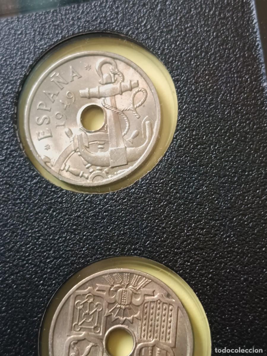 Monedas Franco: 50 c&eacute;ntimos 1949 1963 completo sin circular - Foto 8