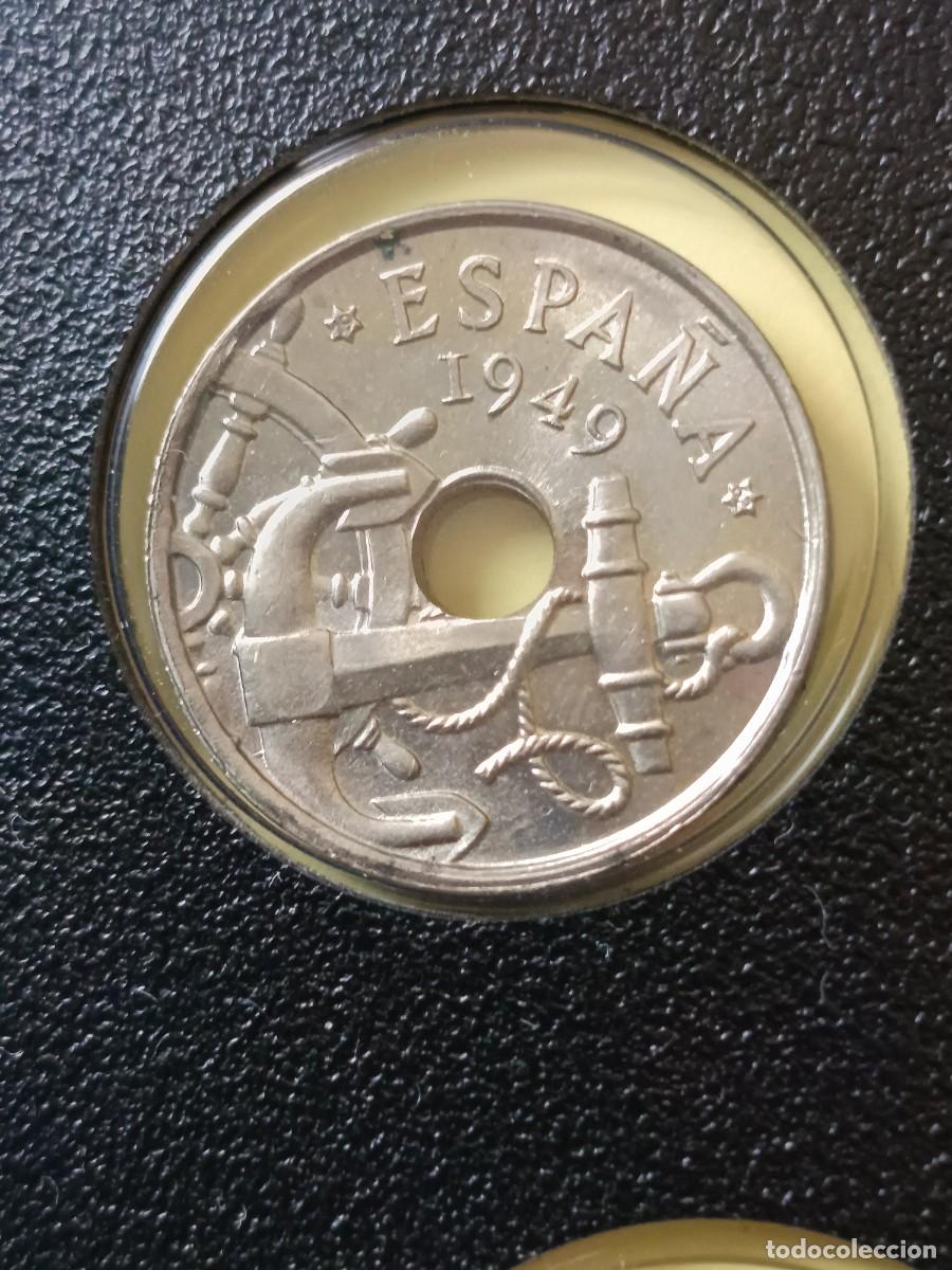 Monedas Franco: 50 c&eacute;ntimos 1949 1963 completo sin circular - Foto 14