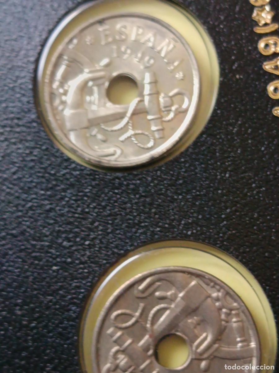 Monedas Franco: 50 c&eacute;ntimos 1949 1963 completo sin circular - Foto 15