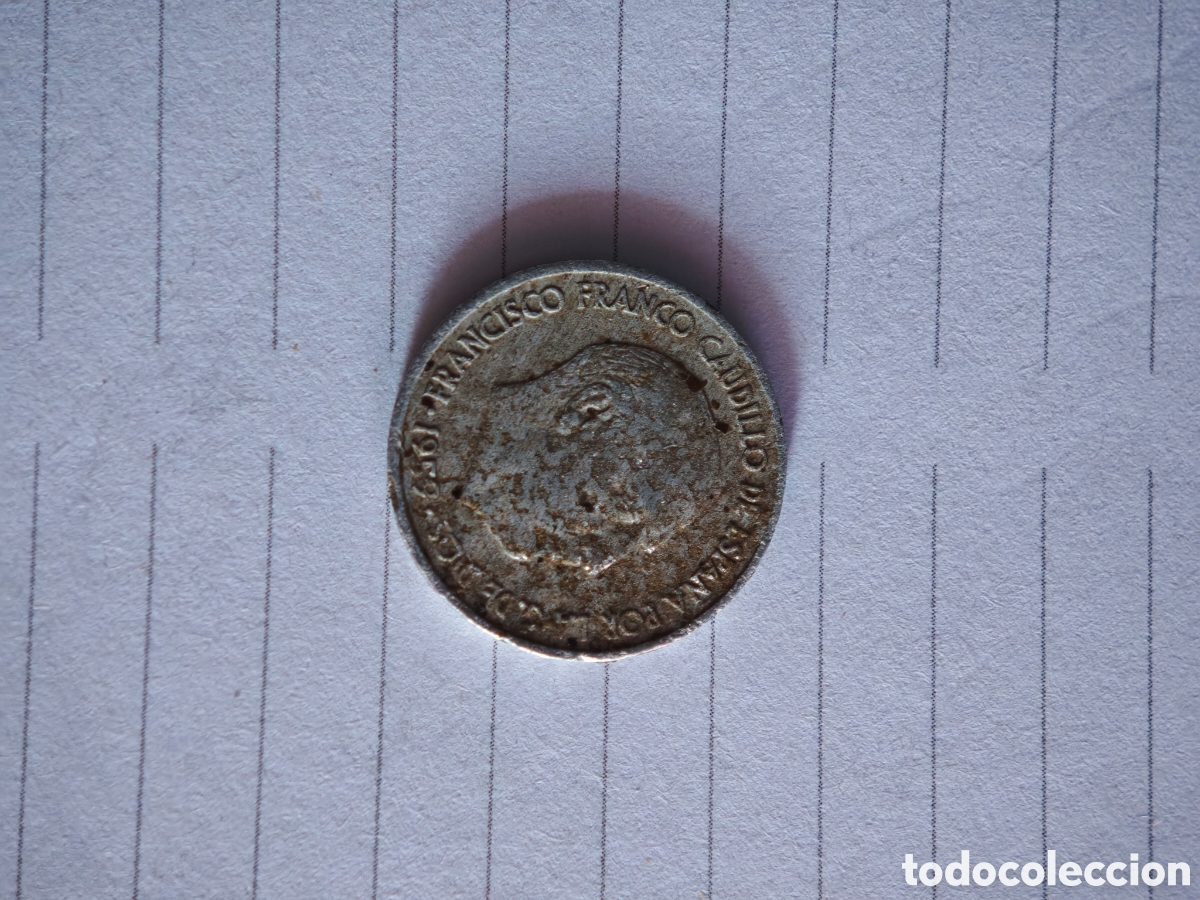 Monedas Franco: 10 c&eacute;ntimos de la &eacute;poca del caudillo - Foto 1