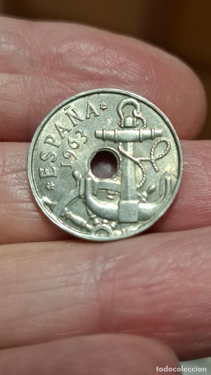 Monedas Franco: MONEDA DE 5O CENTIMOS DE 1963*64 EBC+ - Foto 1