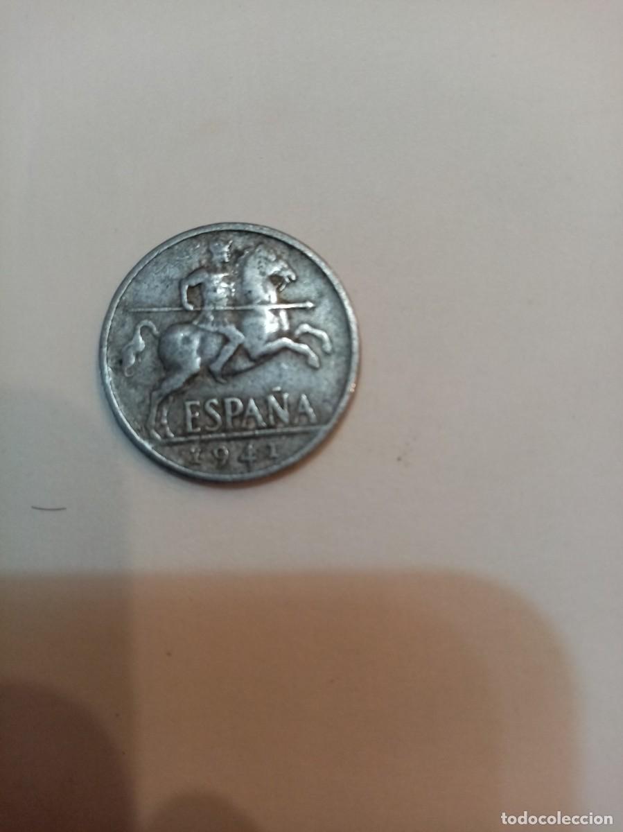 Monedas Franco: MONEDA DE 10 CENTIMOS ESPA&Ntilde;A 1941 - Foto 1