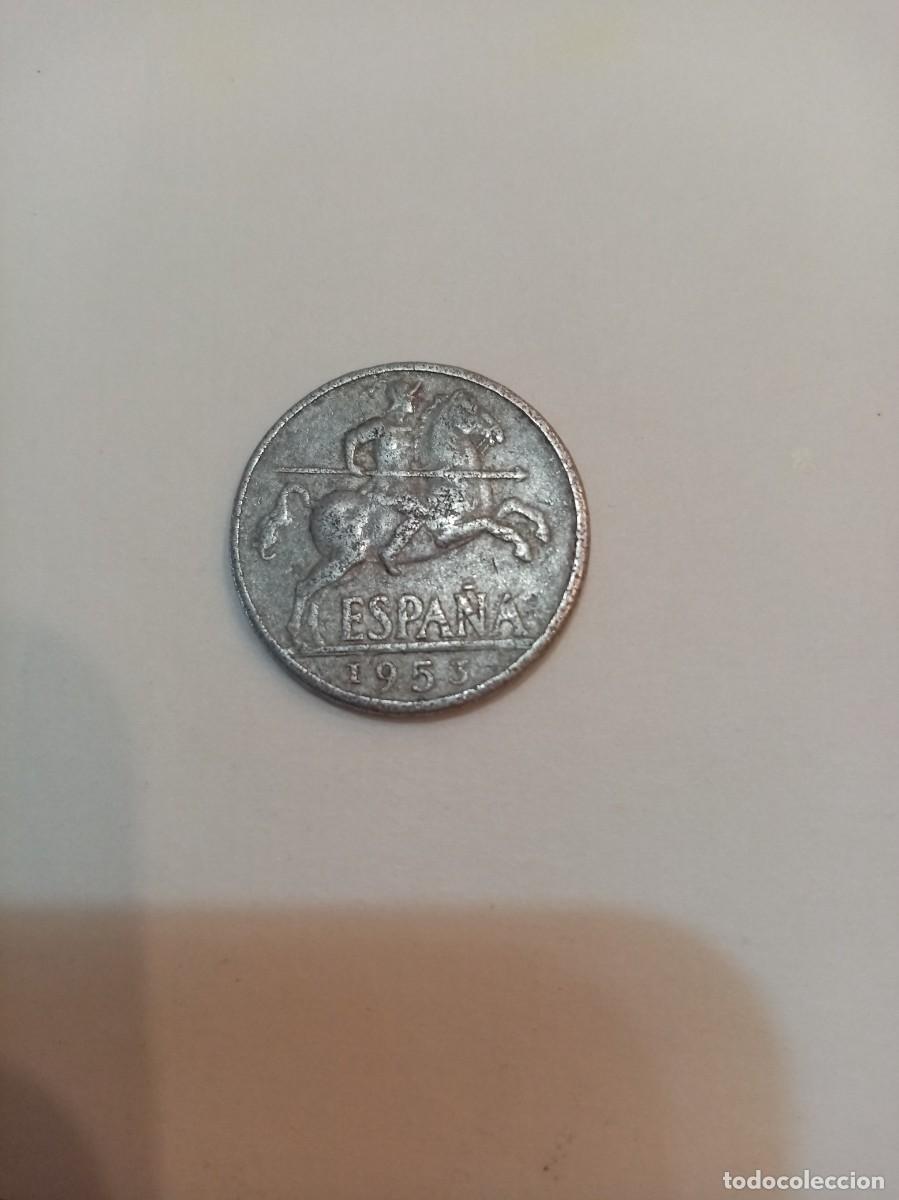 Monedas Franco: MONEDA DE ESPA&Ntilde;A DE 10 CENTIMOS DE 1953 - Foto 1