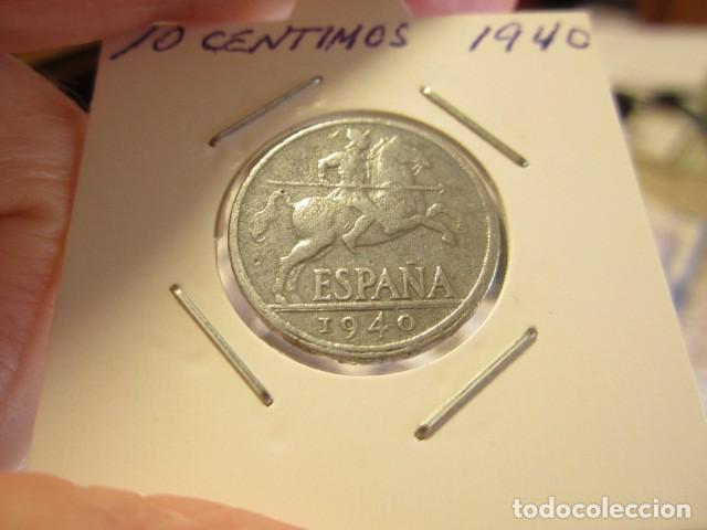 Monedas Franco: MONEDA DE 10 C&Eacute;NTIMOS DE 1940 - Foto 1