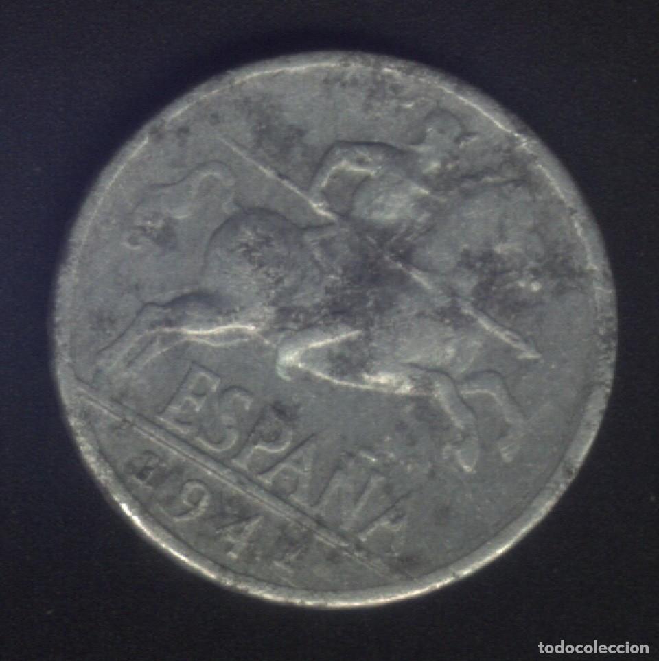 Monedas Franco: X-142- ESPA&Ntilde;A. 10 CENTIMOS. 1941. - Foto 1