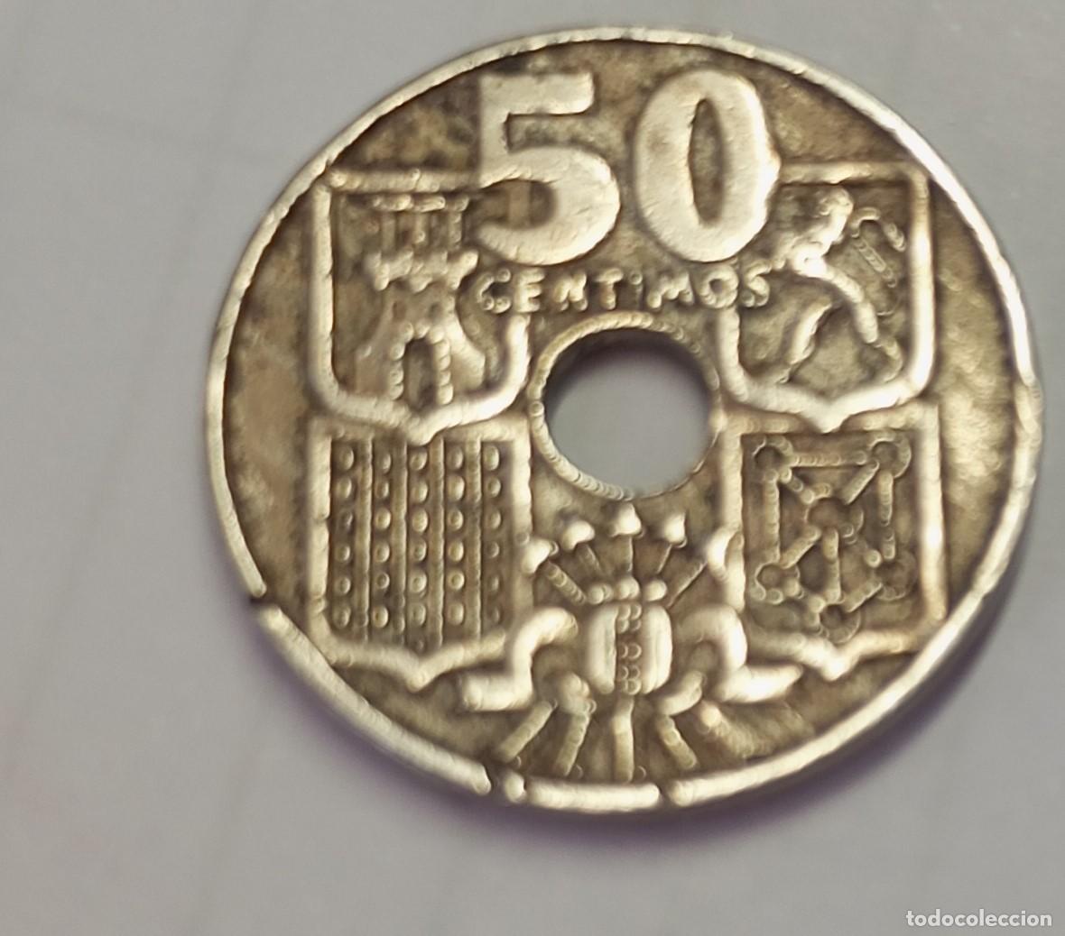 Monedas Franco: 1949 - 50 Centavos - Franco - - Foto 2