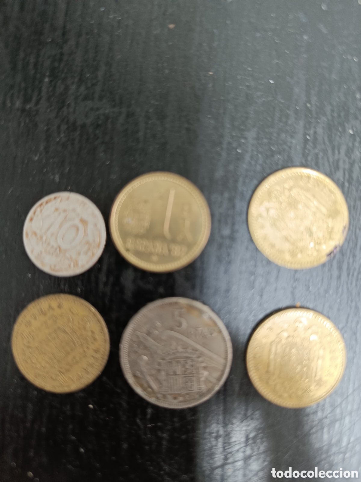 Monedas Franco: Lote de monedas peseta y duro - Foto 2